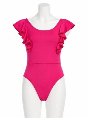 Hot Pink Bodysuit - Large